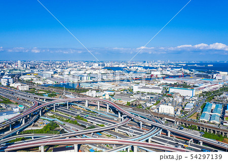 高速道路 空撮 高速道路 空撮 54297139