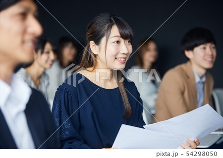 ビジネス　ビジネスセミナー 54298050