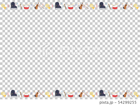 フレーム素材-楽器2 54299255