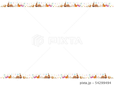 フレーム素材-秋の様子4 54299494