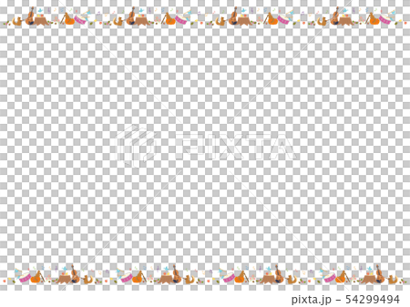 フレーム素材-秋の様子4 54299494