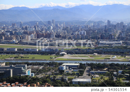 剣潭山 老地方から台北市一望 54301554