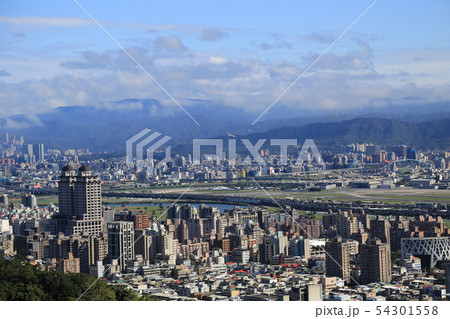 剣潭山 老地方から台北市一望 54301558
