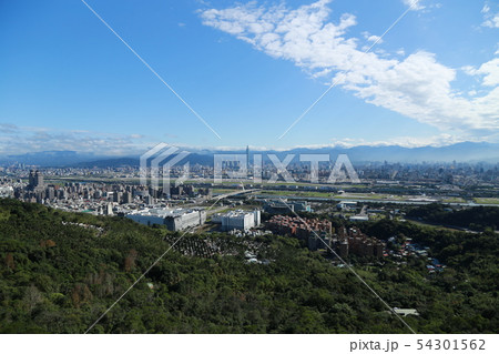 剣潭山 老地方から台北市一望 54301562