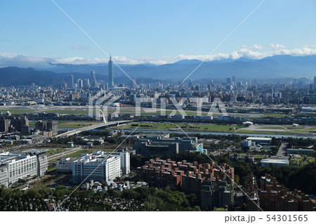 剣潭山 老地方から台北市一望 54301565