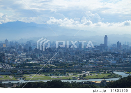 剣潭山 老地方から台北市一望 54301566