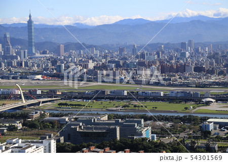 剣潭山 老地方から台北市一望 54301569