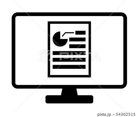 パソコン 窓 ウインドウ ポップアップ パソコン画面 ポップアップメニュー Pc 書類のイラスト素材
