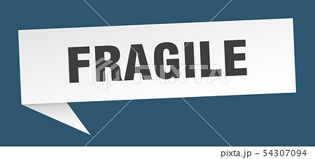 fragileのイラスト素材 [54307094] - PIXTA