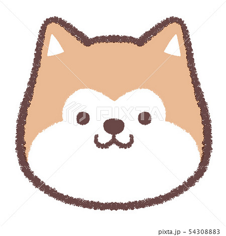 Icon Akita Dog Stock Illustration 5430