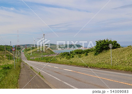 北海道　苫前町の景色 54309083