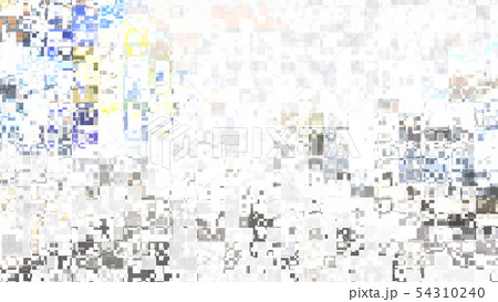 CGアブストラクト　サイケデリックな背景　白色 54310240
