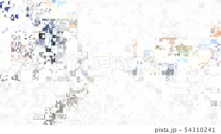 CGアブストラクト サイケデリックな背景 白色 CGアブストラクト サイケデリックな背景 白色 54310241