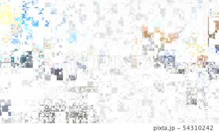 CGアブストラクト サイケデリックな背景 白色 CGアブストラクト サイケデリックな背景 白色 54310242