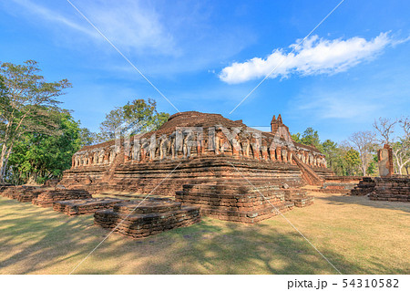 Wat Chang Rob temple in Kamphaeng Phet Historical 54310582
