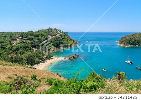 Beautiful Andaman sea from Windmill View Point Beautiful Andaman sea from Windmill View Point 54311435