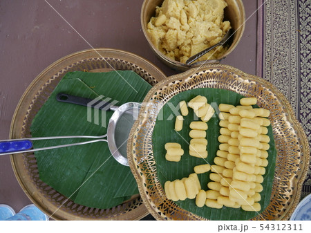 Traditional Thai dessert - Look Choub or deletable 54312311