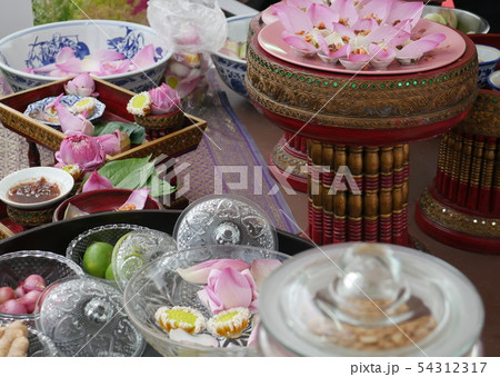 Traditional Thai dessert, Thailand 54312317