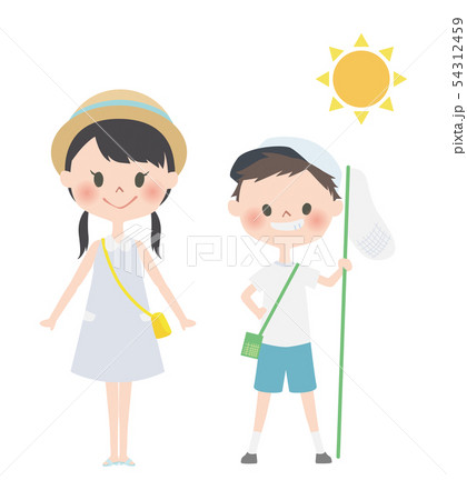 夏休みの子どもたち 54312459
