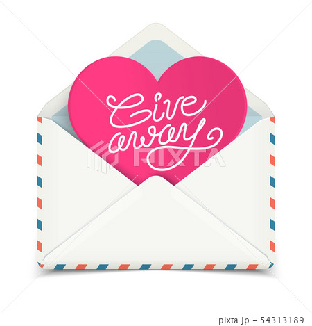Giveaway advertisement banner design, calligraphic Giveaway advertisement banner design, calligraphic 54313189