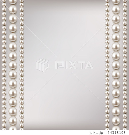 Background with decorative pearl beads strings, Background with decorative pearl beads strings, 54313193