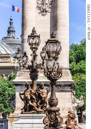 Pont Alexandre III Bridge and Grand  Palais Paris 54313980