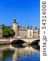 Conciergerie Castle and Bridge of Change. Paris  54314006