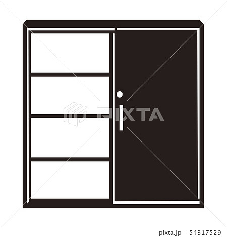 下駄箱のイラスト素材