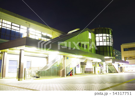 夜の昭島駅北口 夜の昭島駅北口 54317751