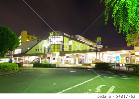 夜の昭島駅北口 夜の昭島駅北口 54317762