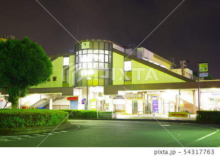 夜の昭島駅北口 夜の昭島駅北口 54317763
