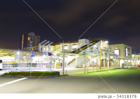 夜の中神駅 夜の中神駅 54318379