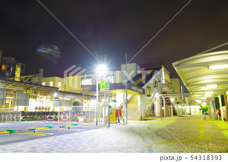 夜の中神駅 夜の中神駅 54318393