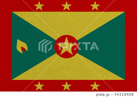 Grenada fabric flag 54319408