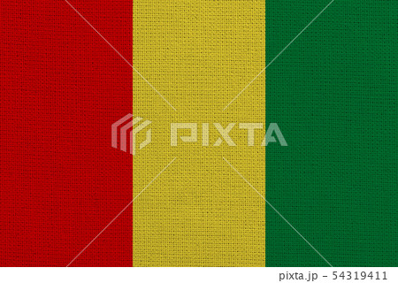 Guinea fabric flag Guinea fabric flag 54319411