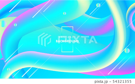 Color geometric gradient abstract background. 54321355