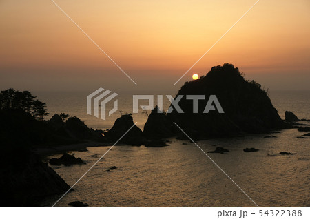 鳥取　四季の散歩　夏　砂丘 城原海岸 54322388