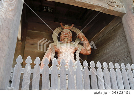 妻沼聖天山 仁王門の金剛力士像 埼玉県熊谷市 妻沼聖天山 仁王門の金剛力士像 埼玉県熊谷市 54322435