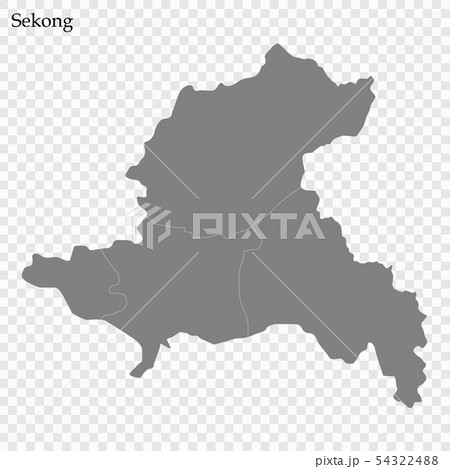 High Quality map of province of Laos 54322488