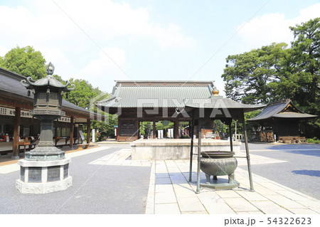 妻沼聖天山 本殿から見た仁王門 埼玉県熊谷市 妻沼聖天山 本殿から見た仁王門 埼玉県熊谷市 54322623