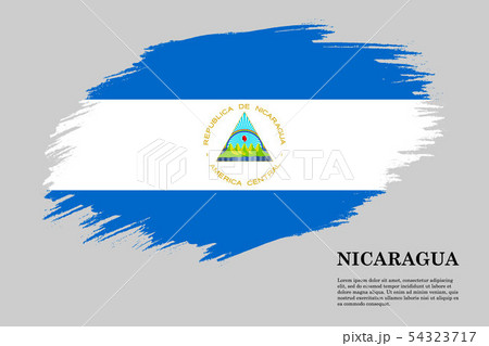 Brush stroke flag . Vector illustration 54323717