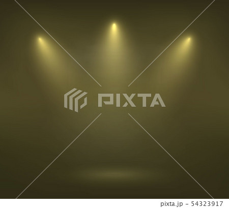 Vector Spotlight on Scene . Vector illustration 54323917