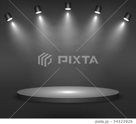 Realistic platform, podium or pedestal 54323926