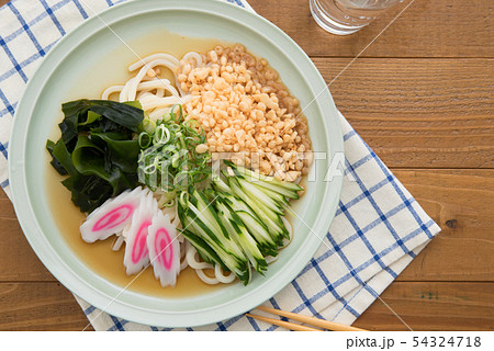 冷やしたぬきうどん 冷やしたぬきうどん 54324718