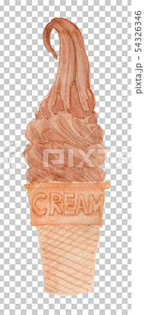 ice cream, soft ice cream, soft-serve ice cream 54326346