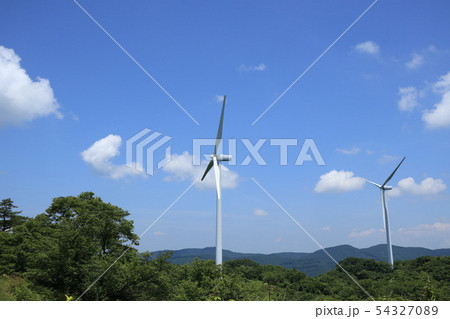 風力発電 6月下旬 茨城県常陸太田市 風力発電 6月下旬 茨城県常陸太田市 54327089