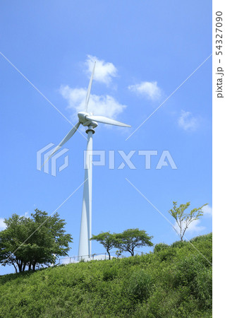風力発電 6月下旬 茨城県常陸太田市 風力発電 6月下旬 茨城県常陸太田市 54327090