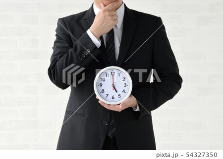 ビジネスイメージー労働時間 ビジネスイメージー労働時間 54327350