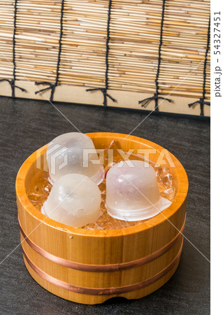 夏の和菓子 Summer Japanese sweets (wagashi) 夏の和菓子 Summer Japanese sweets (wagashi) 54327451
