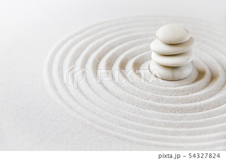 Zen japanese garden background 54327824